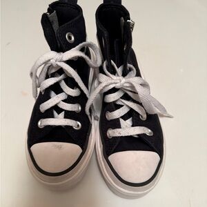Converse Black and White Youth Sneakers